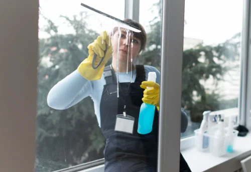 Nettoyage de vitres intérieures et extérieures à Ponts